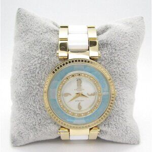 Women Oniss Paris Quartz WR Ceramic Analog 38mm Dial Swiss Round Watch (F311)